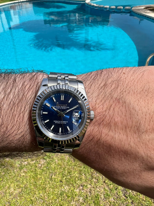 Seiko Datejust Blue dial